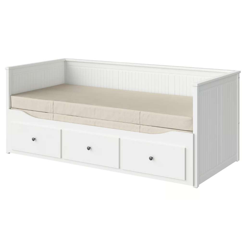 slaapbank, Huis en Inrichting, Ophalen, Overige materialen, Bankbed "hemnes", Wit