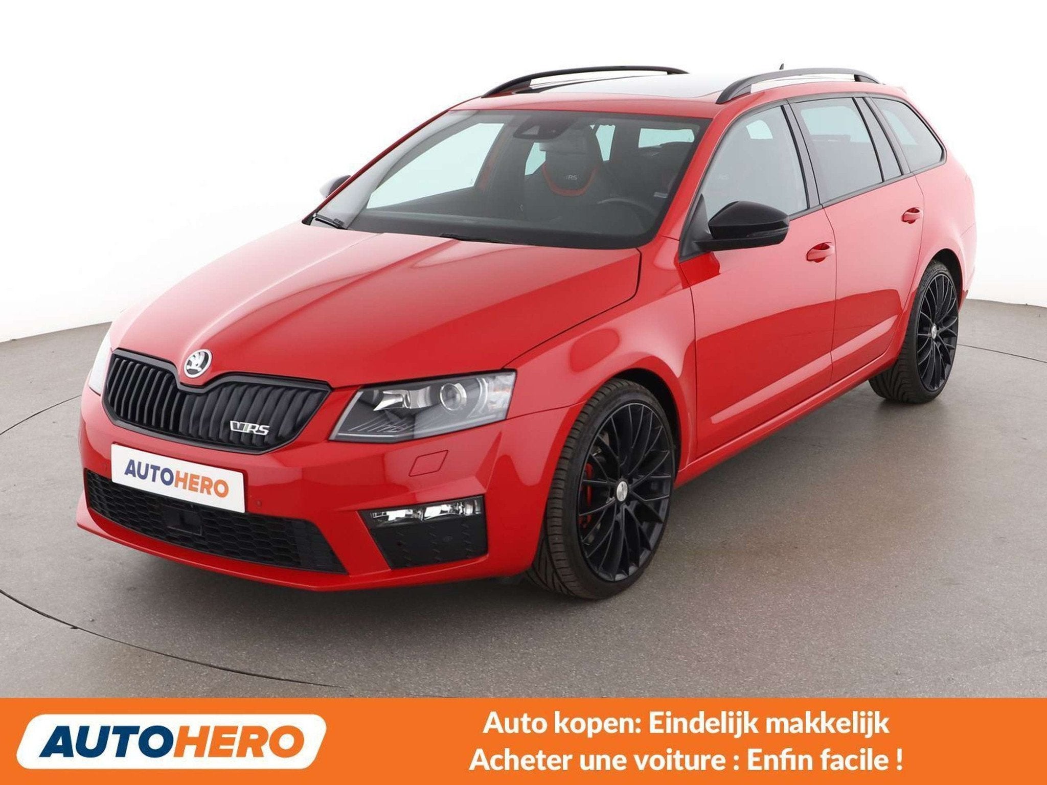 Skoda Octavia 2.0 TSI RS (année de construction 2017), Autos, Achat, 169 kW, Anti démarrage, Noir
