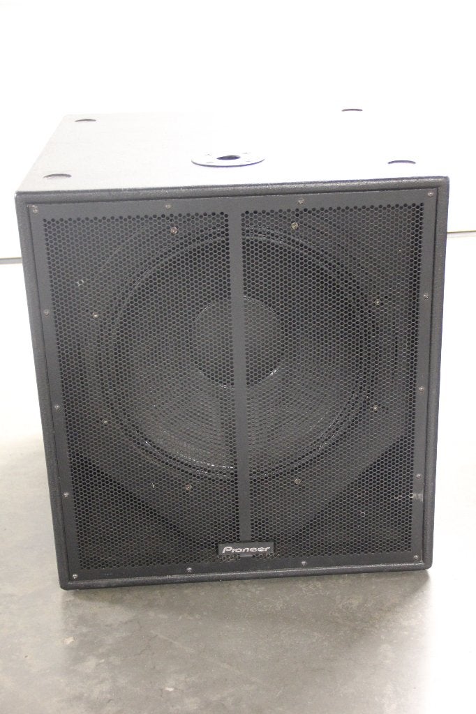 2x Pioneer XY-118S 18" + evt. OmniTop12 DR200, Overige typen, Zo goed als nieuw, Pioneer, Ophalen