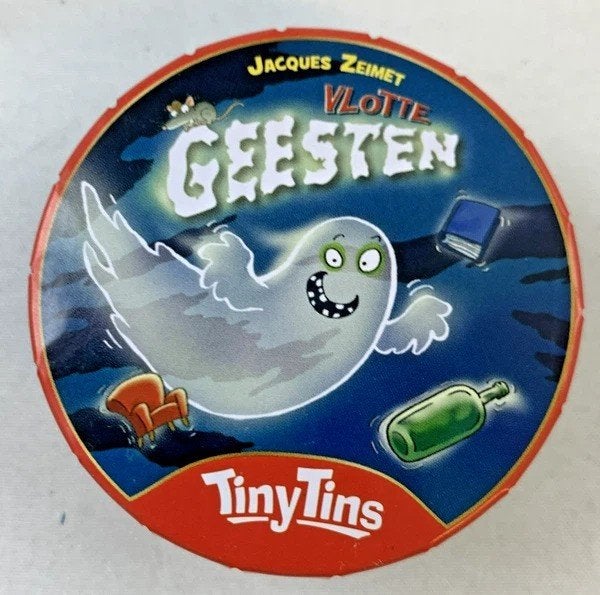 Vlotte geesten Tiny Tin mini kaartspel 999 Games compleet, Hobby en Vrije tijd, Gezelschapsspellen | Kaartspellen, Een of twee spelers