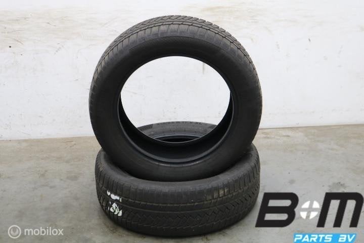 2 x 2155517 94V Conti WinterContact T850P 4mm 215 55 17, 17 inch, Winterbanden, Band(en), Personenwagen