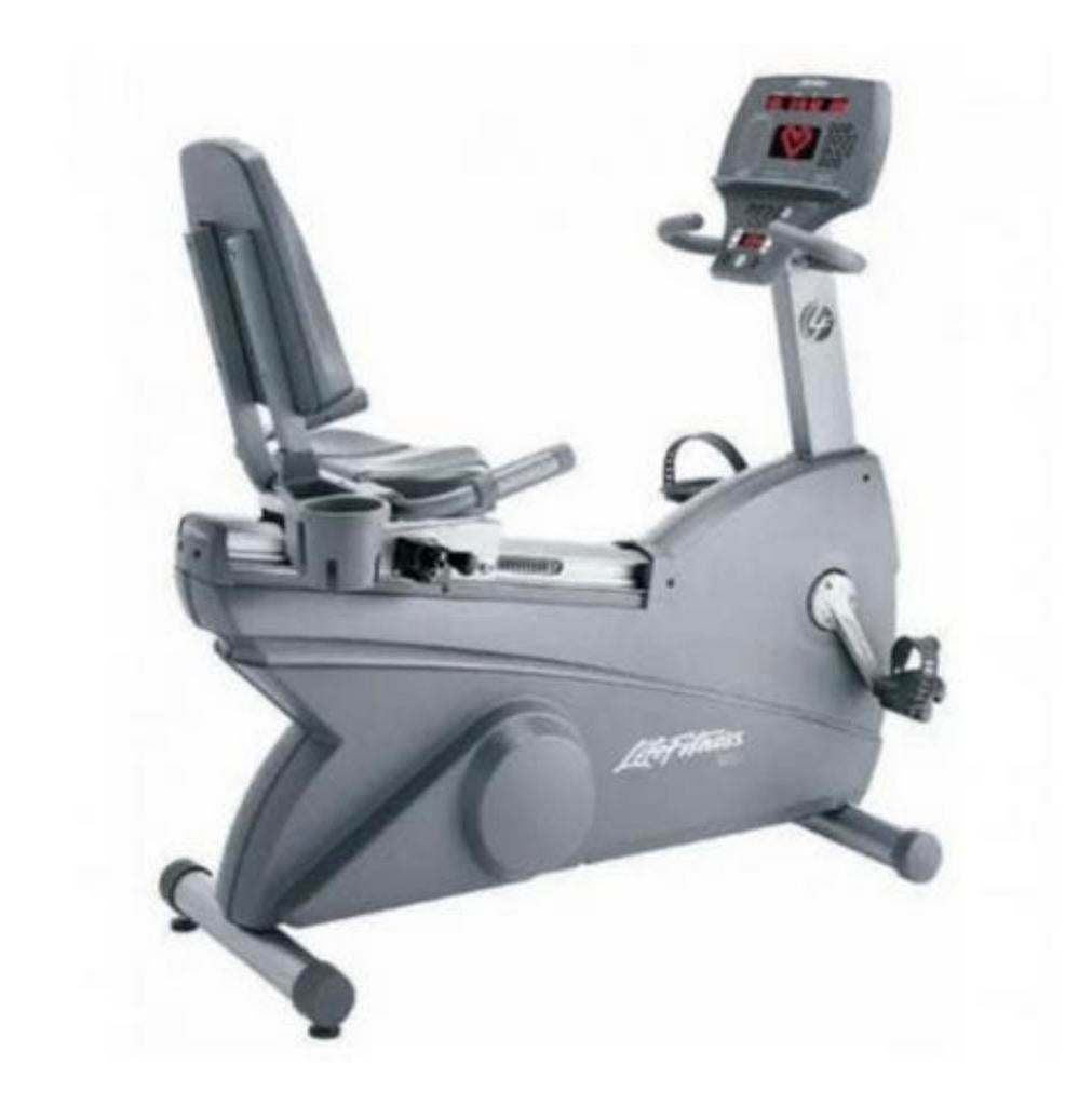LIFE FITNESS LIGFIETS SP RECUMBENT BIKE ZIE AL MIJN ADVERT.., Sport en Fitness, Ophalen of Verzenden, Zo goed als nieuw