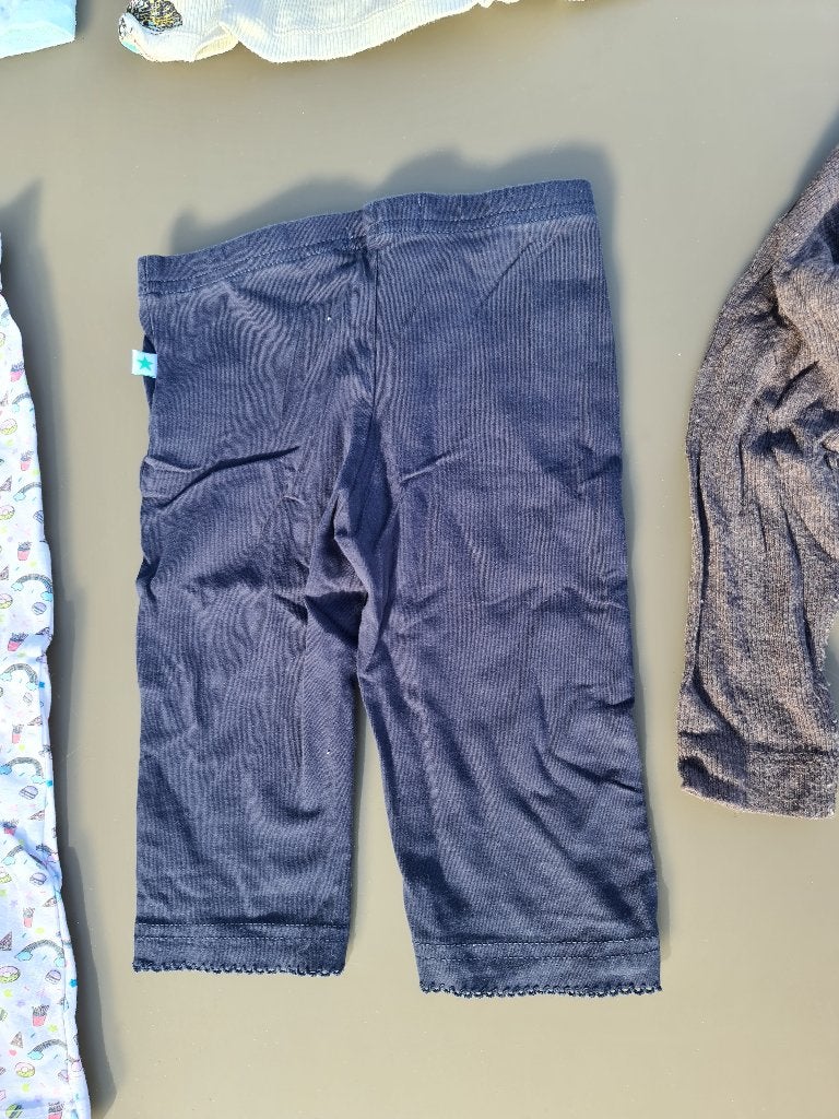 Blauwe broek, legging 98, Ophalen, Zo goed als nieuw, Broek