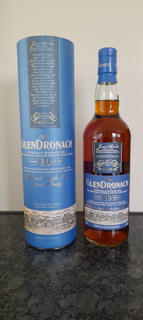Glendronach whisky Old Jedi 10y, Collections, Vins, Enlèvement ou Envoi, Neuf, Pleine