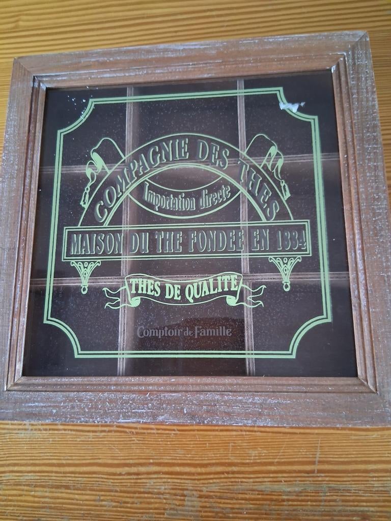 Doos voor thee- Comptoir de famille, Enlèvement ou Envoi
