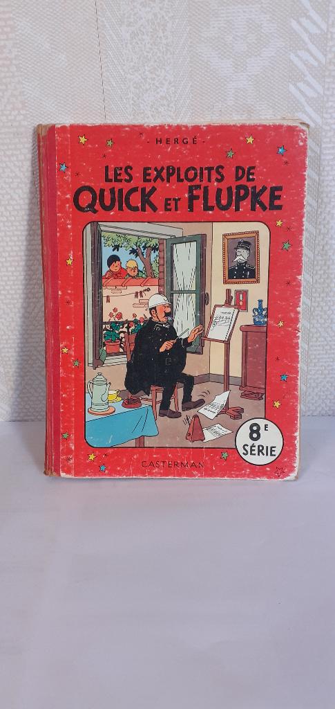 quick et flupke, Enlèvement ou Envoi, Une BD, Utilisé, Hergé