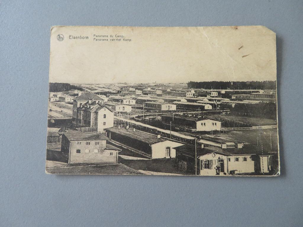 kamp Elsenborn panorama van het kamp, Verzamelen, Militaria | Algemeen, Verzenden, Overige soorten, Foto of Poster