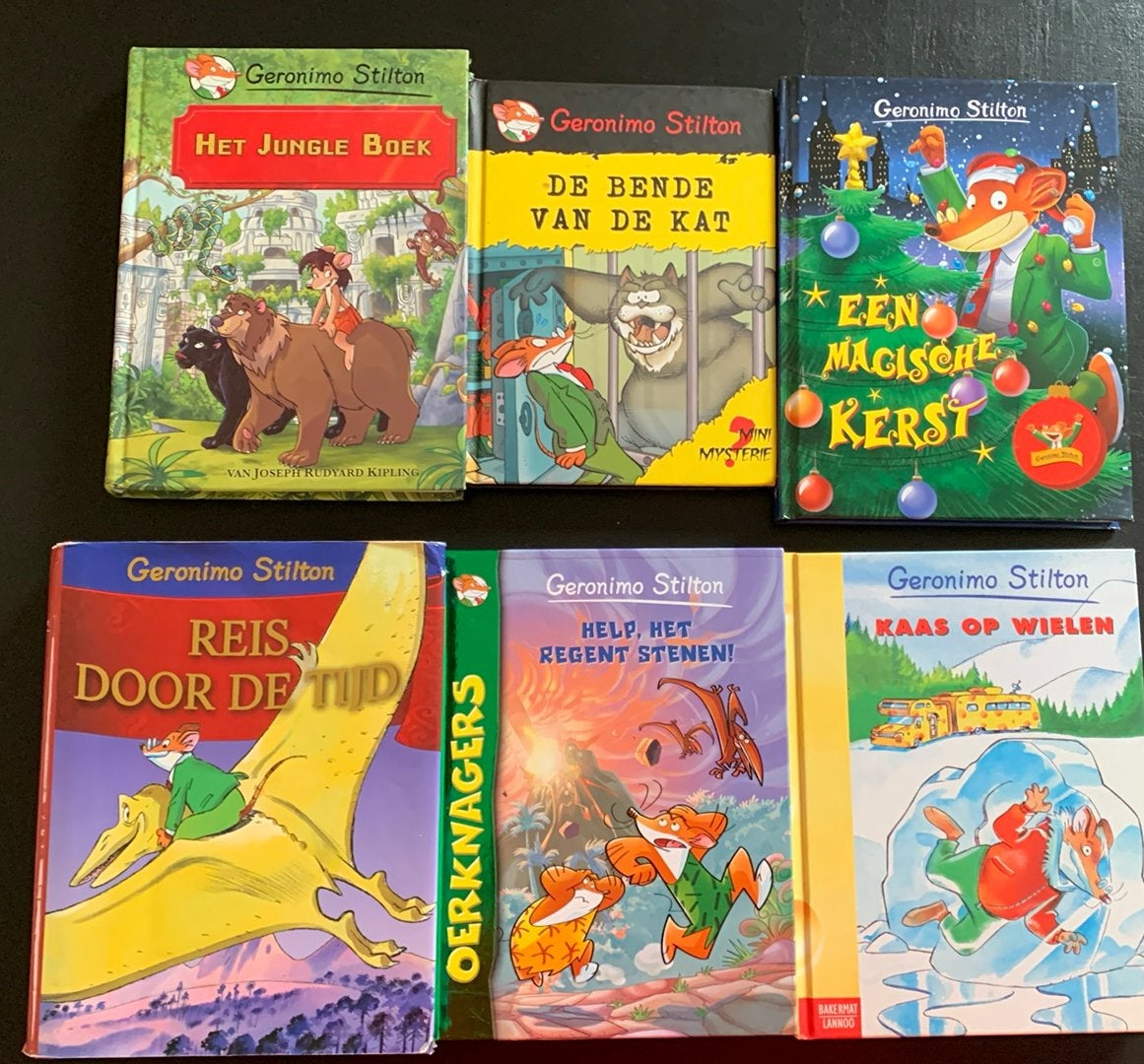 Geronimo Stilton goede staat, Boeken, Kinderboeken | Jeugd | onder 10 jaar, Ophalen, Zo goed als nieuw