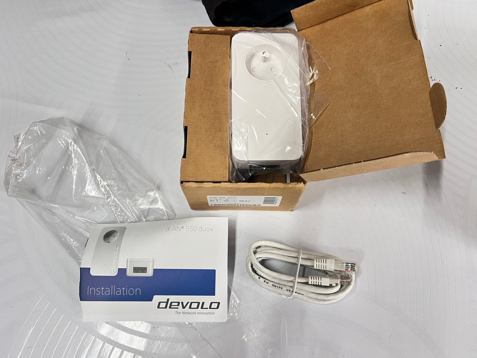 1 PRISE CPL DEVOLO DLAN 550 DUO - NEUF !, Informatique & Logiciels, Enlèvement ou Envoi, Comme neuf