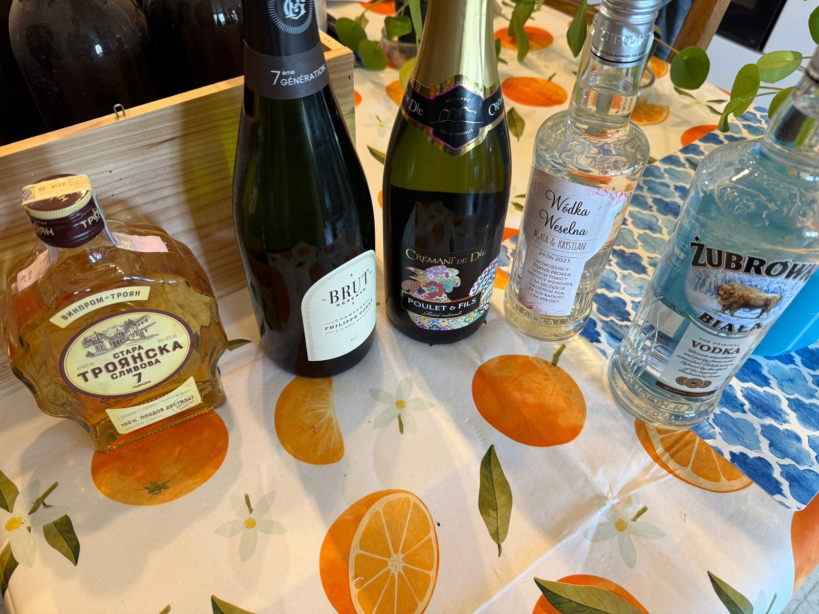 Diverse flessen drank ongeopend, Enlèvement, Neuf