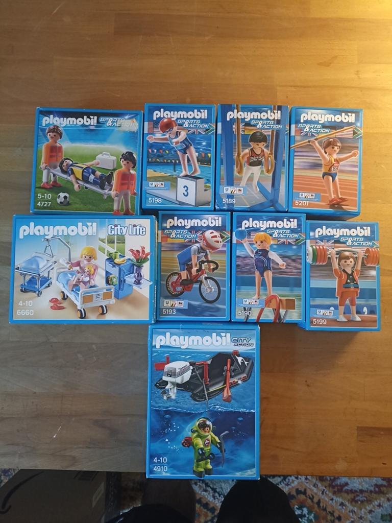 Lot 9 Playmobil nieuw, Verzamelen, Ophalen, Nieuw
