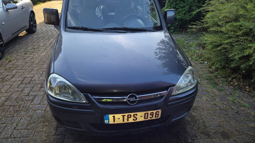 Opel combo 1.7cdti 2002, Auto's, Voorwielaandrijving, 4 cilinders, Blauw, Grijs