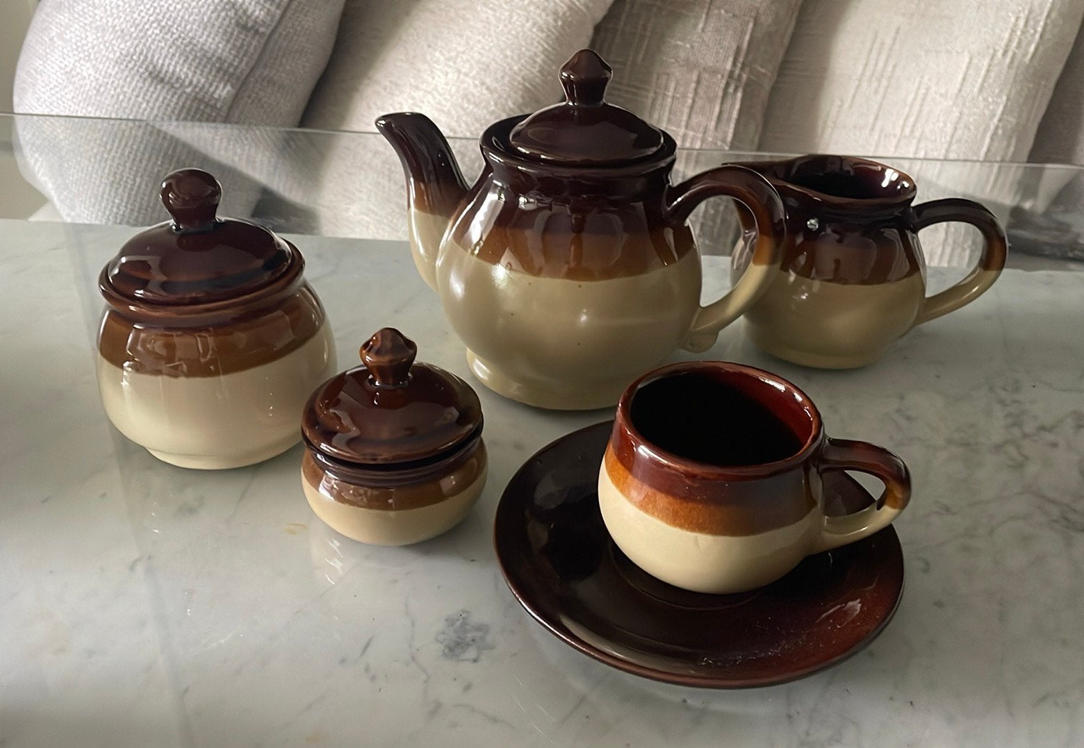 Vintage koffie/ thee set, Ophalen