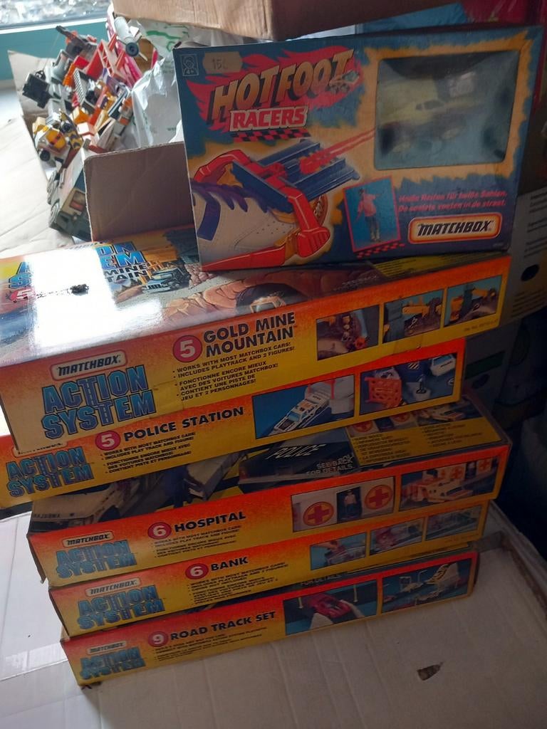 Matchbox actio kleine dozen, Ophalen of Verzenden