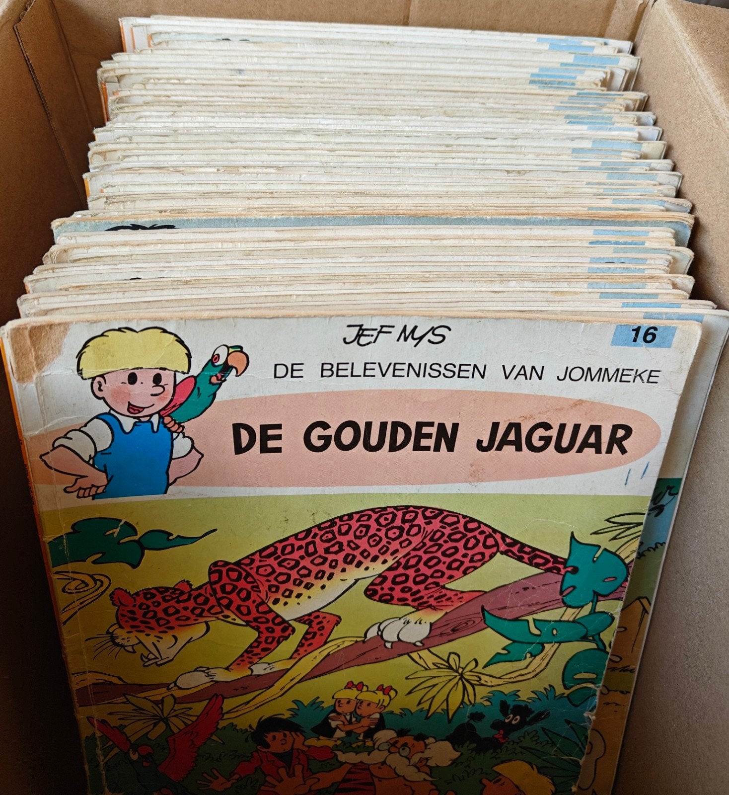 strips Jommeke, Enlèvement