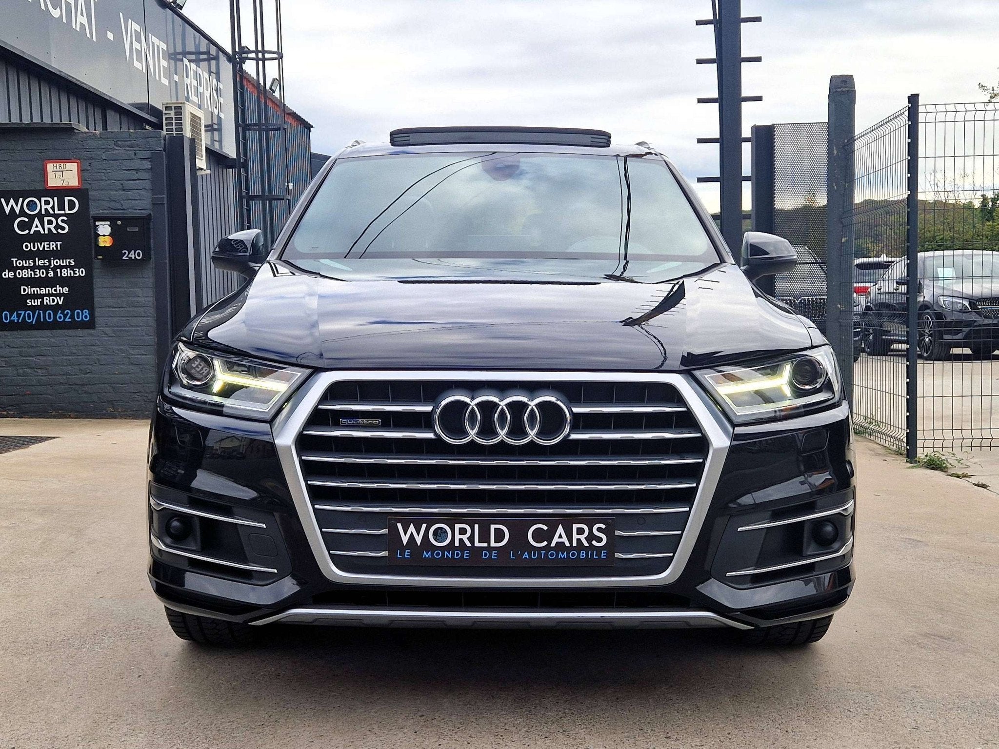 Audi Q7 3.0 TDi V6 S line Quattro - 7 PL - COCKPIT - TOIT PA, Autos, Cuir, 218 ch, Achat, Euro 6