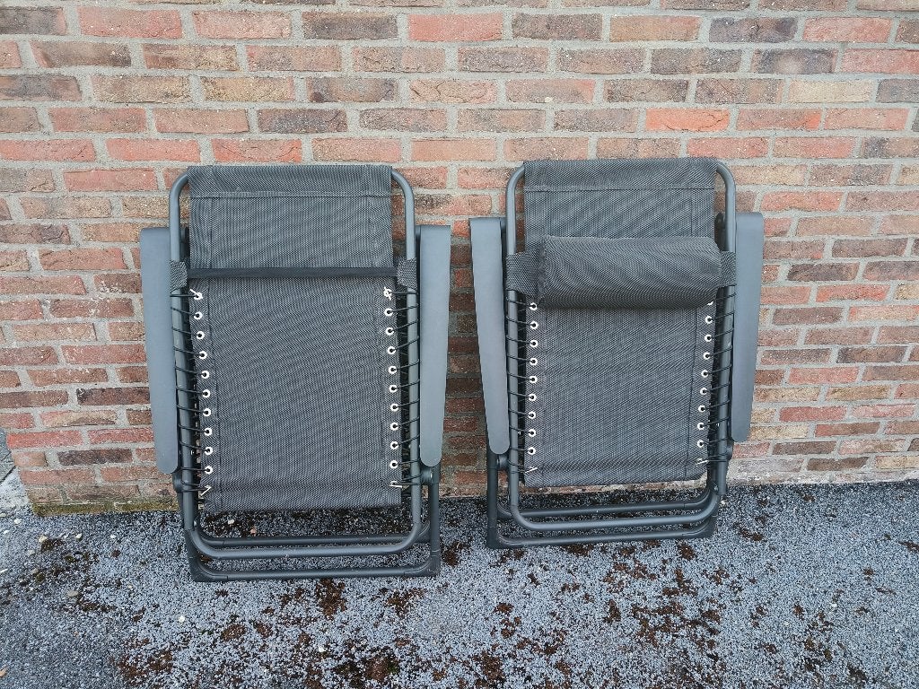 Terrasstoelen, Ophalen