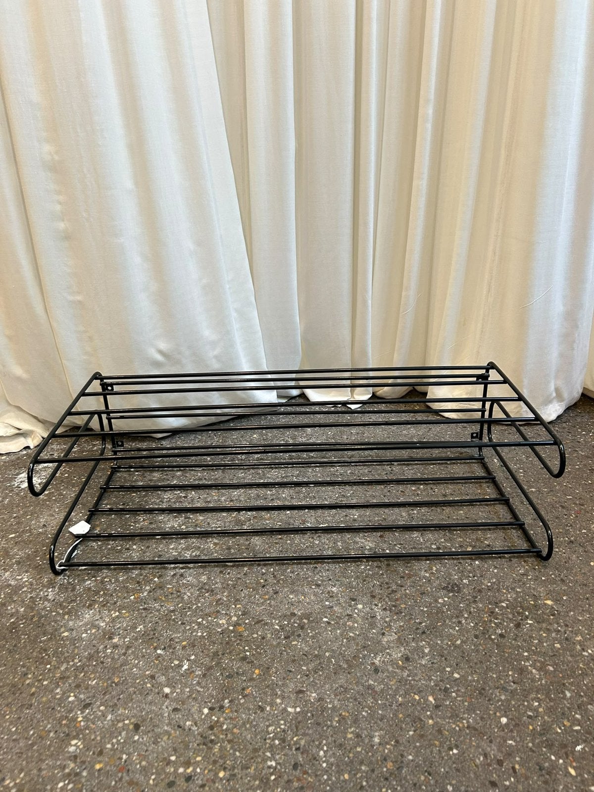 Vintage IKEA FRÄN schoenenrek zwart | jaren 80/90, Enlèvement, Comme neuf