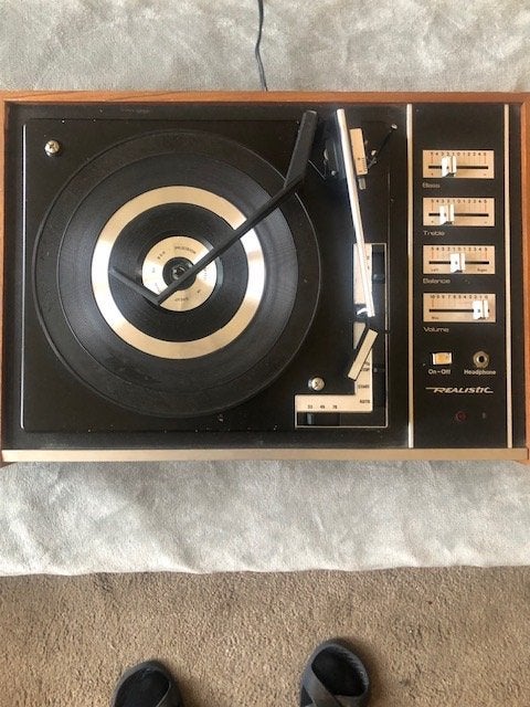 Realistic Clarinette 5 platenspeler, Gebruikt, Automatisch, Platenspeler, Ophalen