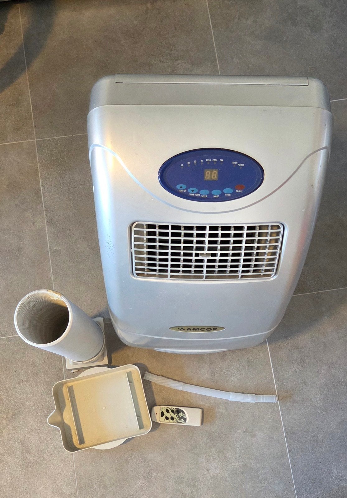 Mobiele airco Amco, 9600 BTU,met afstandsbediening, Enlèvement, Climatiseur mobile, Télécommande