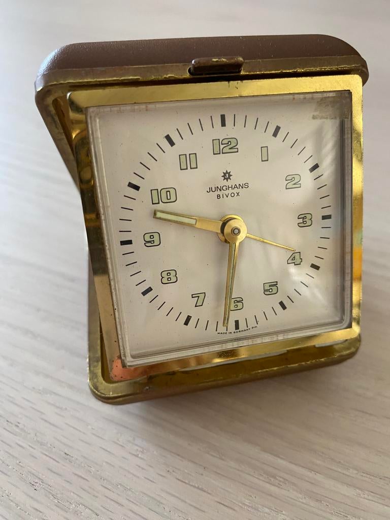 Vintage Duits reiswekker | Junghans, Ophalen