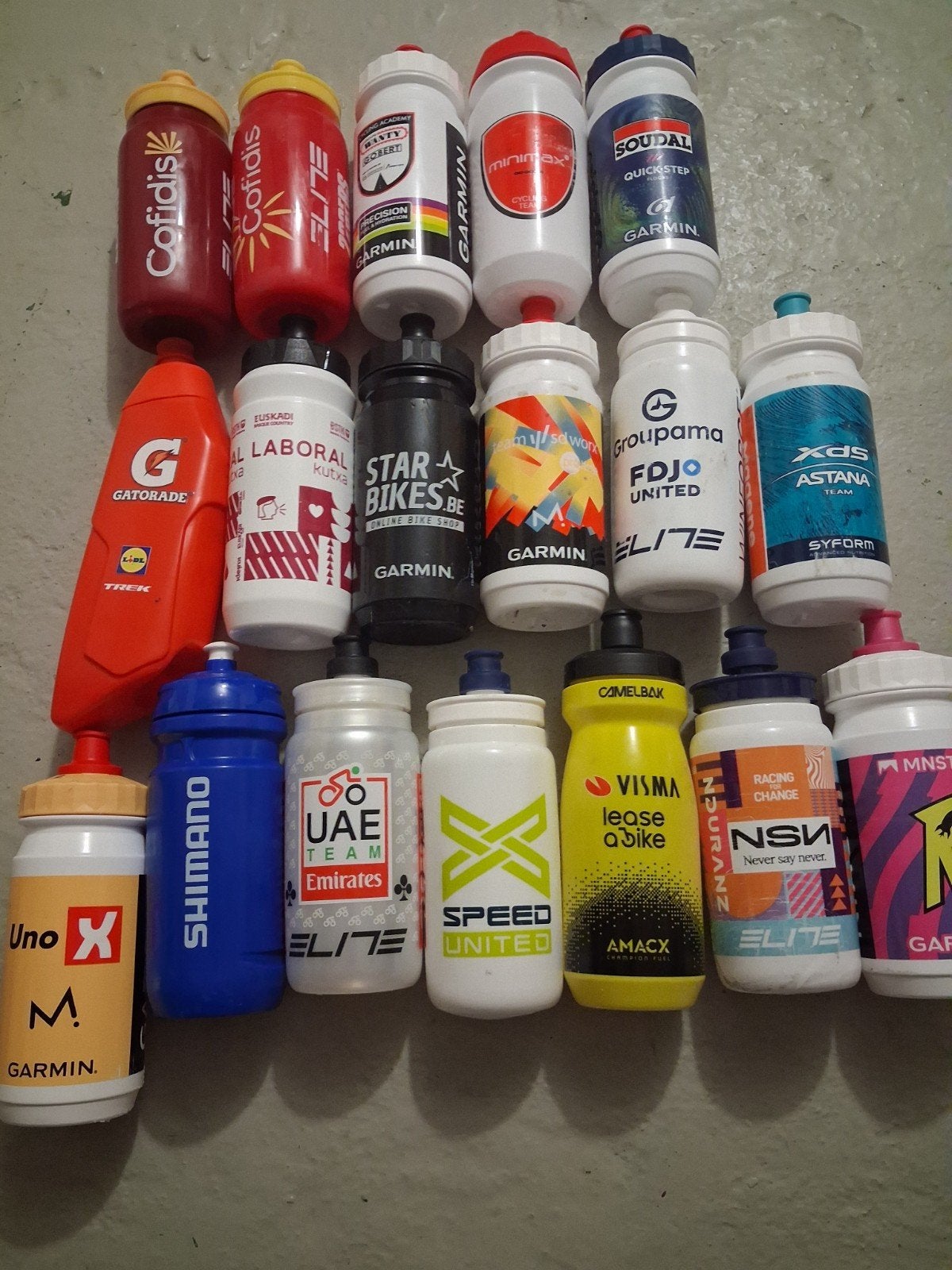 bidons wielrennen, Ophalen of Verzenden, Zo goed als nieuw