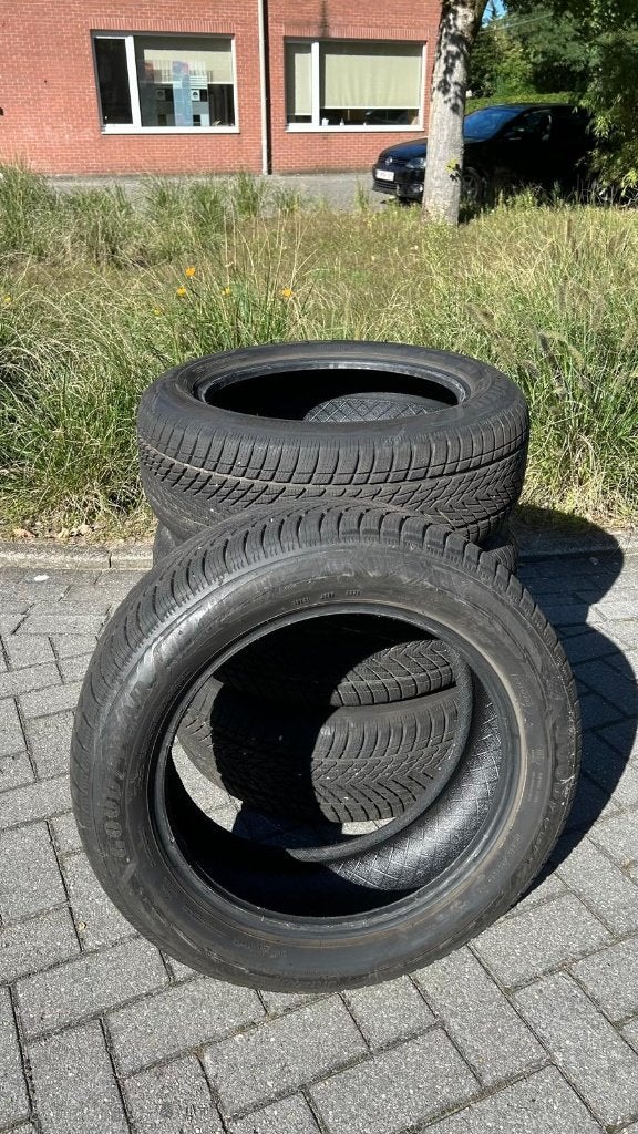 winterbanden Goodyear 235/55R18, Neuf, Pneus hiver, Véhicule de tourisme, Enlèvement