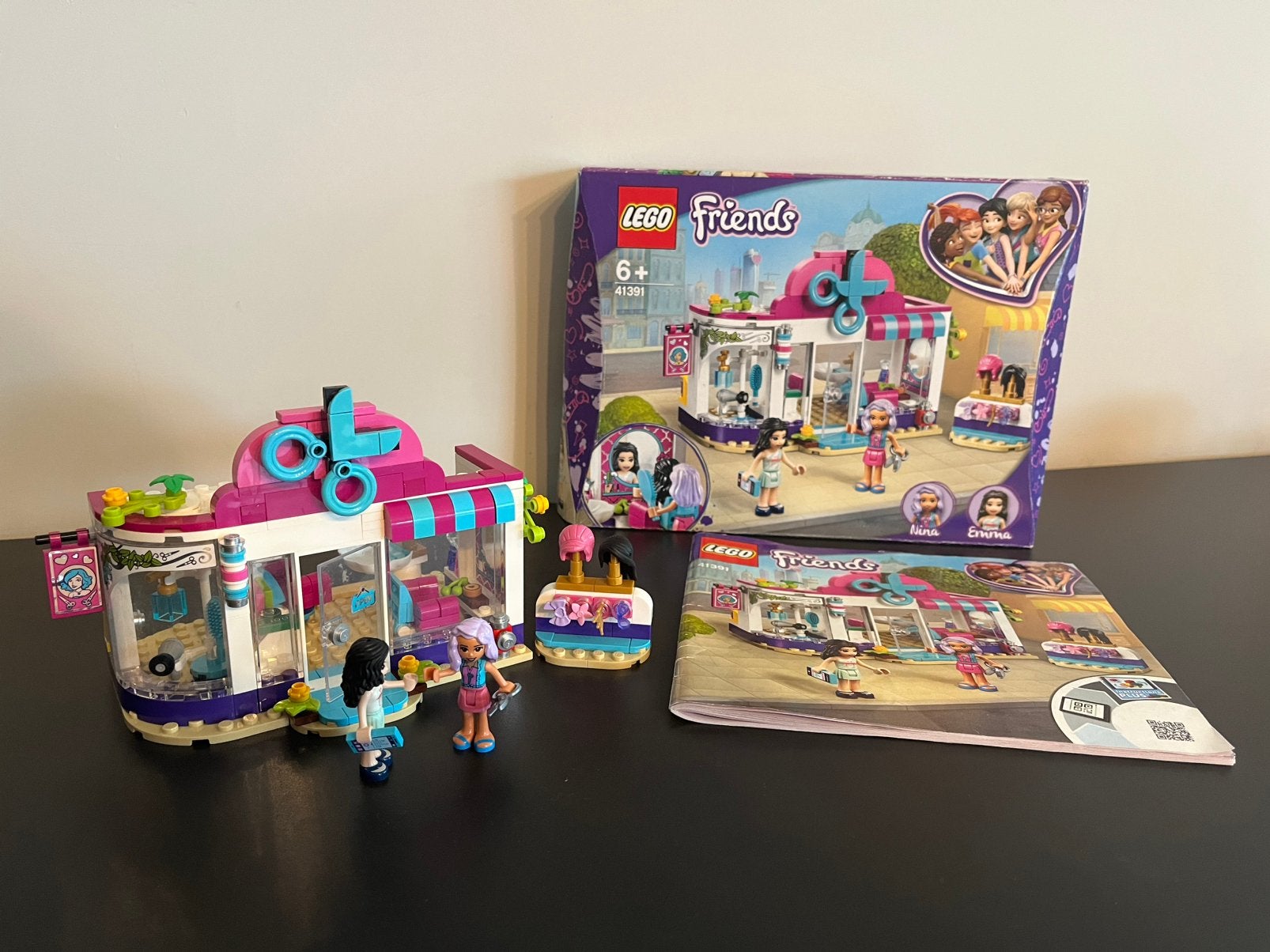 Lego Friends kapsalon (set 41391), Ophalen, Lego, Inclusief accessoires, Friends