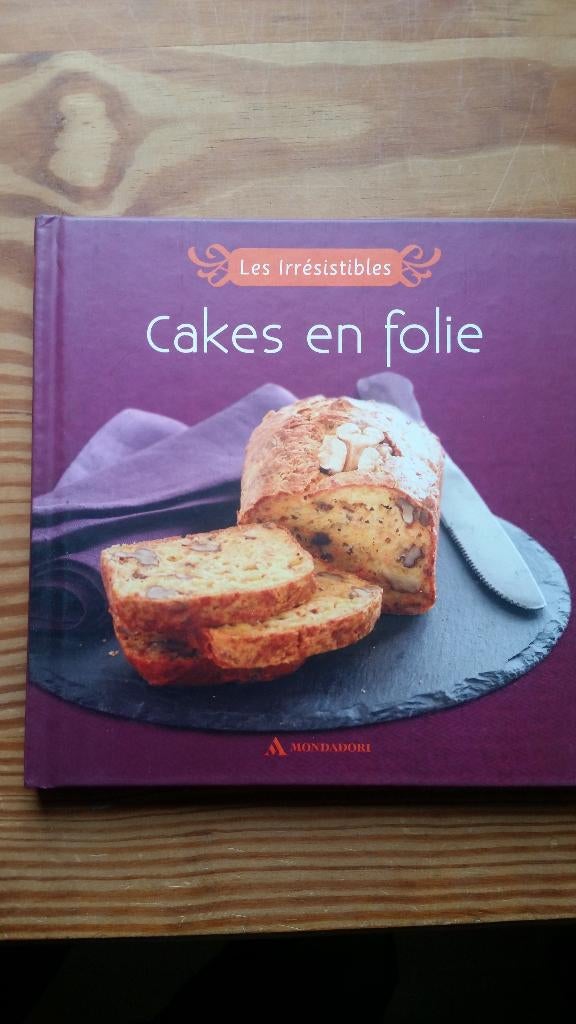Cakes en folie-Les irrésistibles-Mondadori, Enlèvement ou Envoi, Comme neuf, Gâteau, Tarte, Pâtisserie et Desserts