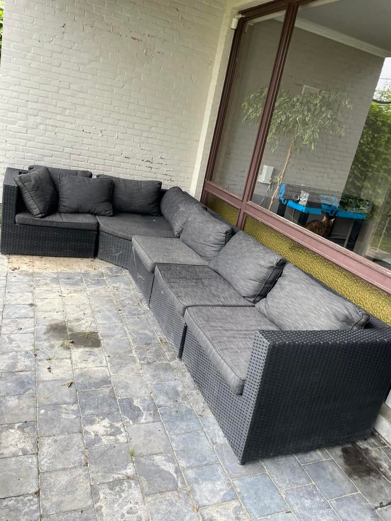 Gratis loungeset (momenteel gereserveerd), Tuin en Terras, Ophalen, Gebruikt, Loungeset