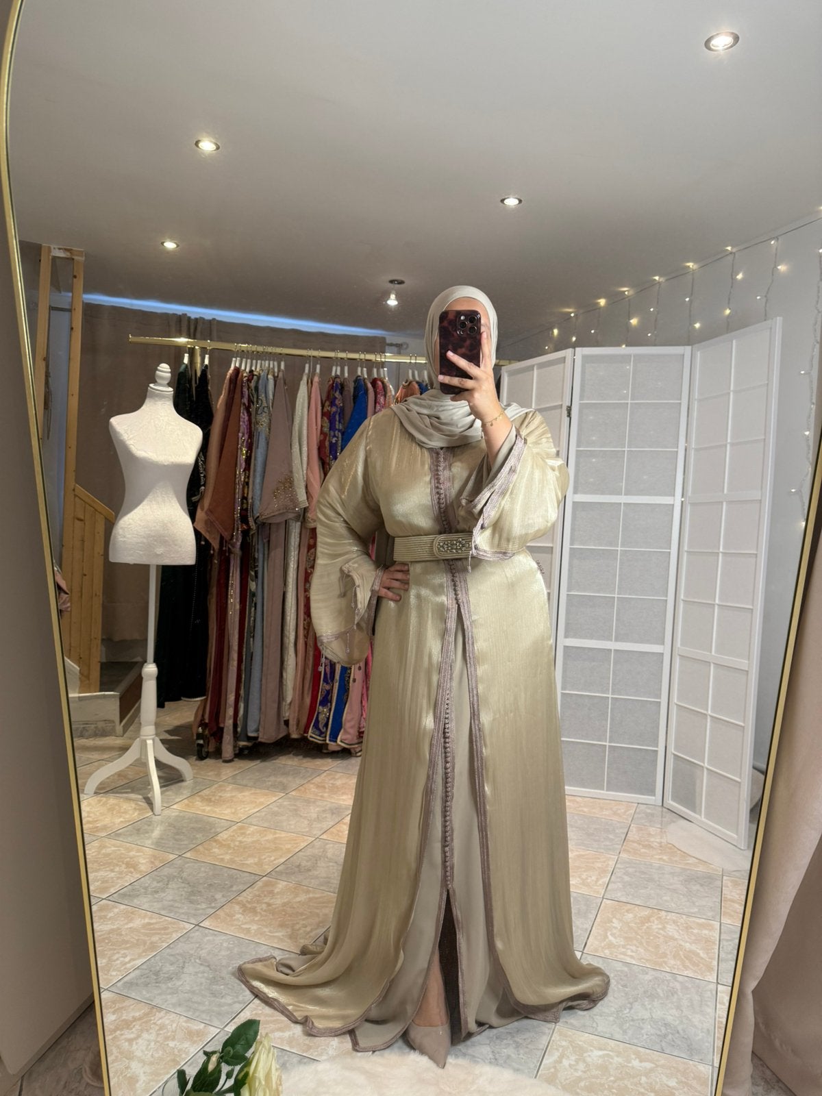 Caftan Organza, Vêtements | Femmes, Habits de circonstance, Enlèvement ou Envoi, Neuf, Taille 42/44 (L), Autres couleurs