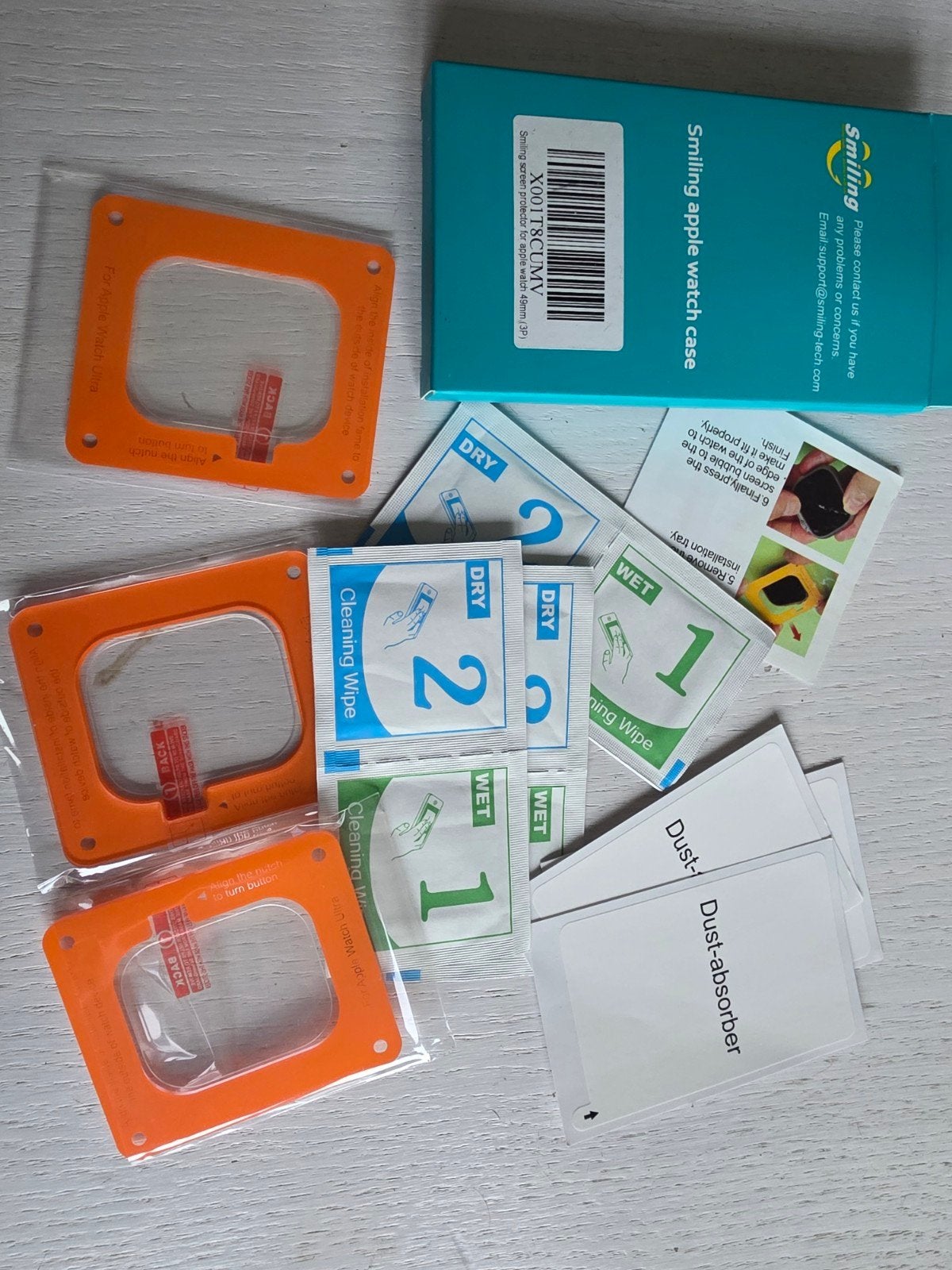 screenprotector en beschermset voor Apple Watch Ultra 49mm, Enlèvement ou Envoi