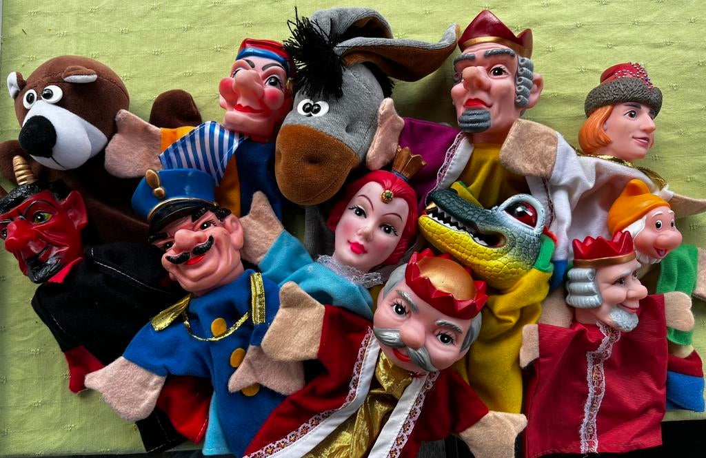 Poppenkastpoppen, Ophalen of Verzenden, Gebruikt, Overige typen