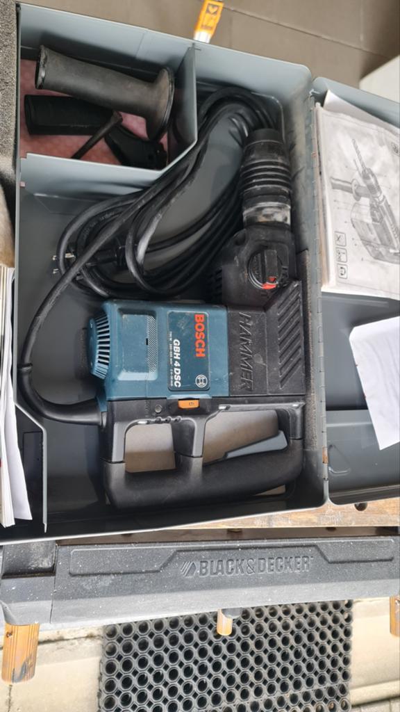 Bosch boorhamer, Doe-het-zelf en Bouw, Ophalen
