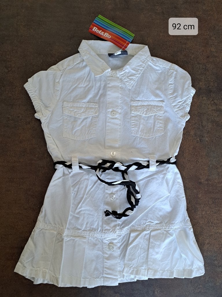 Witte jurk maat 92 Nieuw, Enfants & Bébés, Vêtements enfant | Taille 92, Neuf, Robe ou Jupe, Enlèvement ou Envoi, Bel & Bo