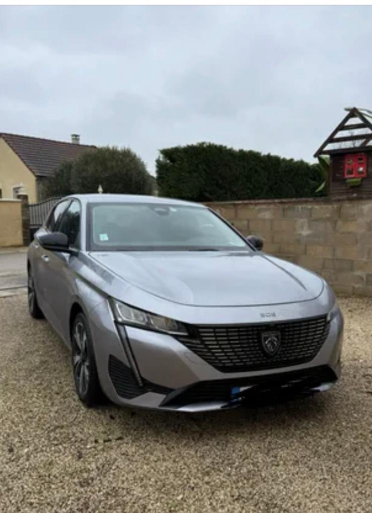 Overname leasing mogelijk!! Peugeot 308, automaat, 2022, Auto's, Automaat, 4 cilinders, Leder en Stof, 96 kW