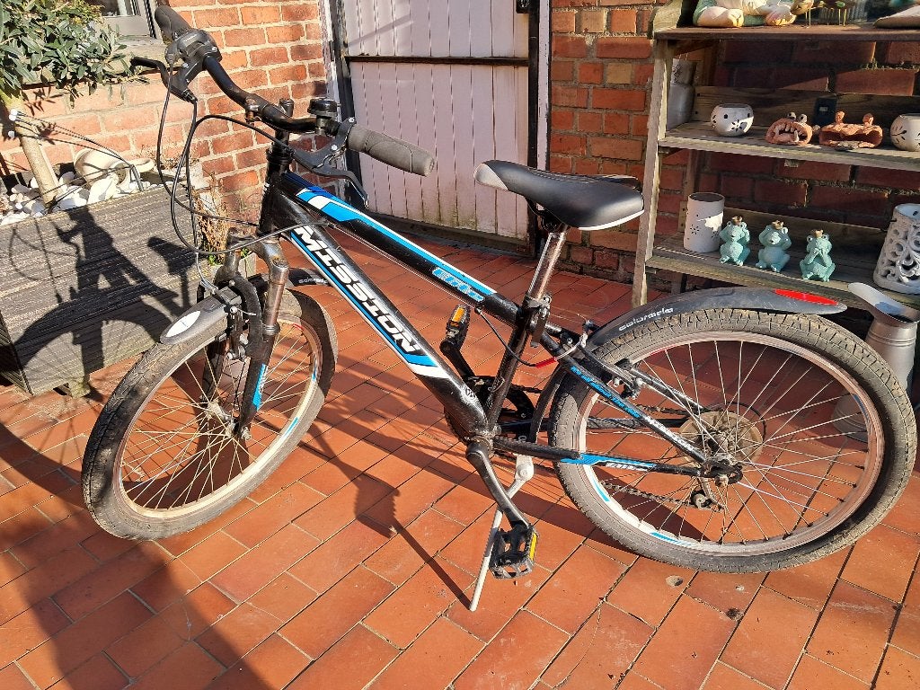 Kinderfiets 22", 20 inch of meer, Gebruikt, Velgrem, Ophalen