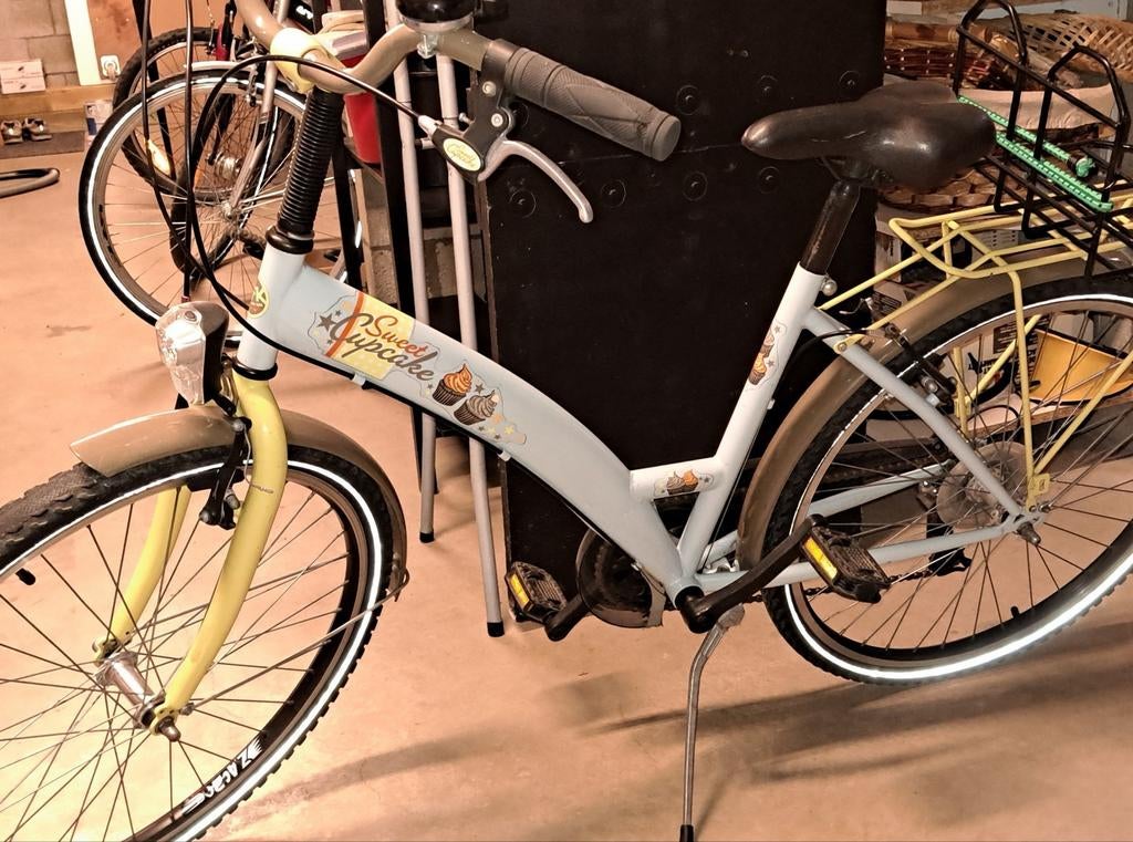 Meisjesfiets, Fietsen en Brommers, Ophalen, Gebruikt, Versnellingen