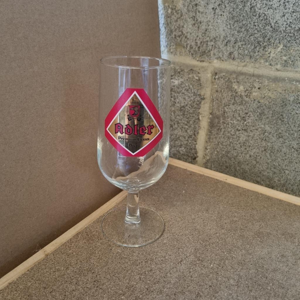 Verre Adler Premium Luxus Bier, Collections, Enlèvement ou Envoi, Utilisé, Verre ou Verres, Autres marques