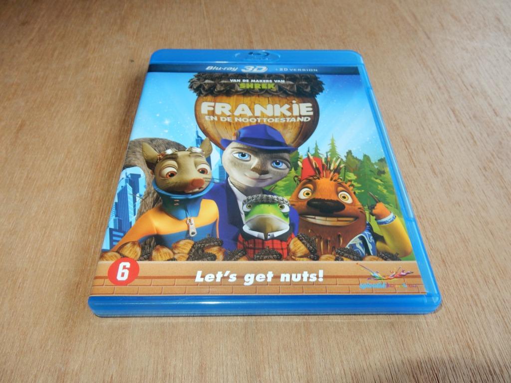 nr.1127 - Blu-ray: frankie en de noottoestand, Cd's en Dvd's, Blu-ray, Zo goed als nieuw, Tekenfilms en Animatie, Ophalen of Verzenden