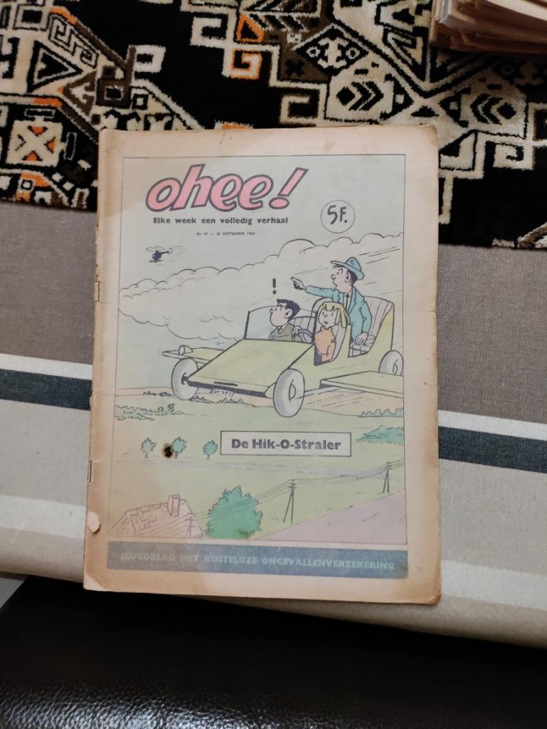 Verzameling oude Ohee tijdschriften 1963 - 1970, Meerdere stripboeken, Ophalen, Gelezen, Jef Nys