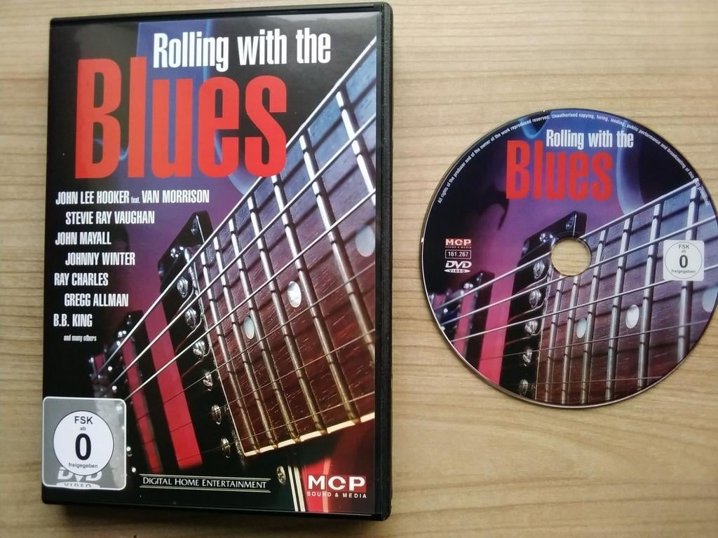 Dvd rolling with the BLUES, Ophalen of Verzenden, Zo goed als nieuw