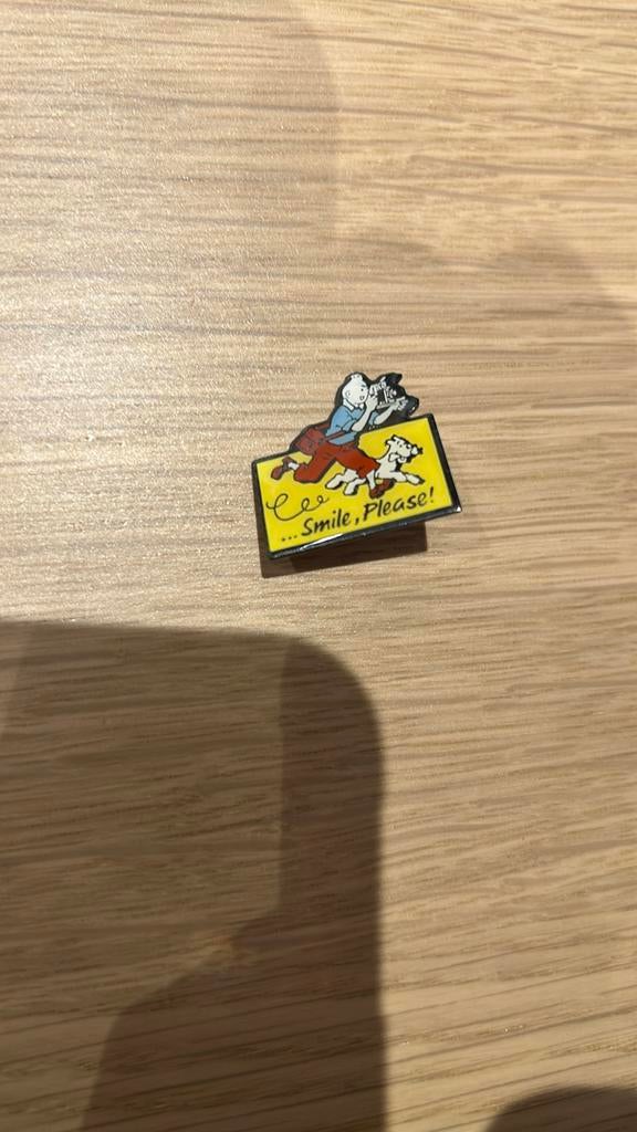Hergé kuifje tintin pin, Enlèvement ou Envoi, Tintin, Neuf