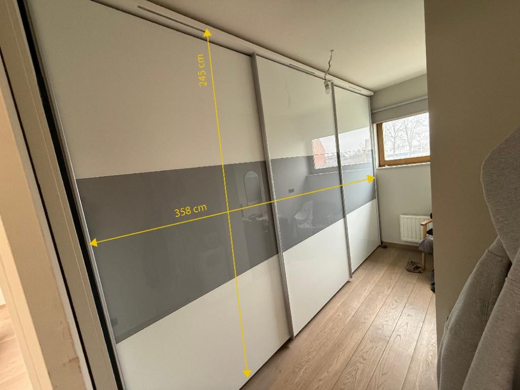 Kleerkast XL, Autres matériaux, Avec tablette(s), 200 cm ou plus, Enlèvement