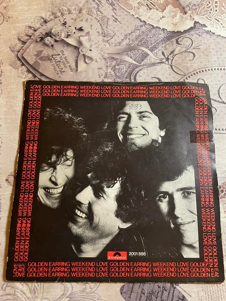 Topper golden earring  - weekend love, Cd's en Dvd's, Vinyl Singles, Ophalen of Verzenden