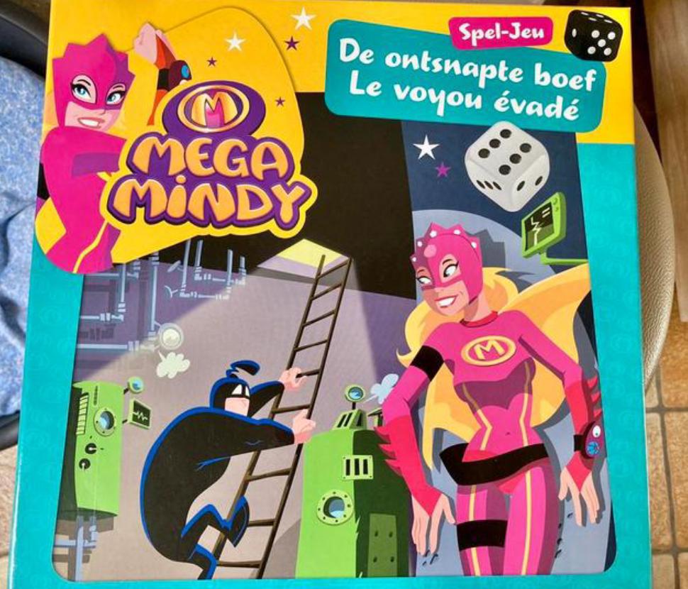 Bordspel Mega Mindy zie beschrijving, Hobby & Loisirs créatifs, Enlèvement ou Envoi, Comme neuf