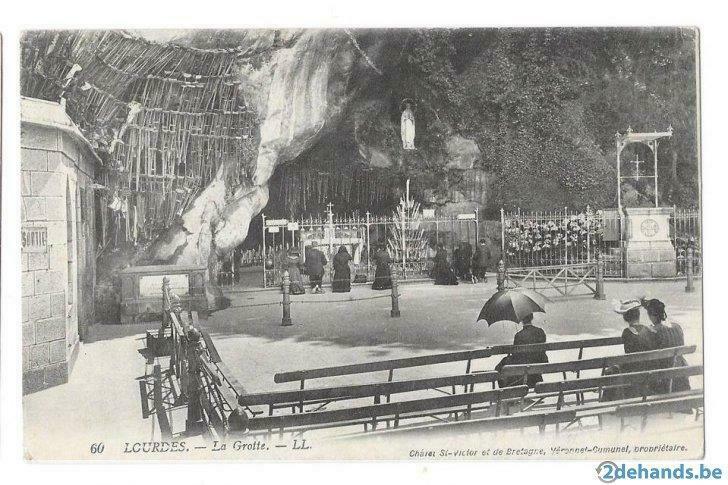 Lourdes la grotte, Verzamelen, Ophalen of Verzenden