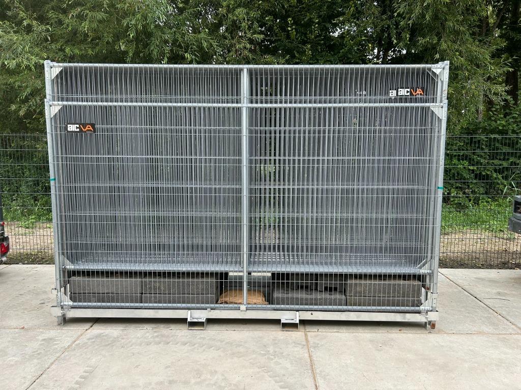 Bouwhek combipallet met 30 sets bouwhekken anti climb ZGAN, Enlèvement, Comme neuf, Fer, Autres types