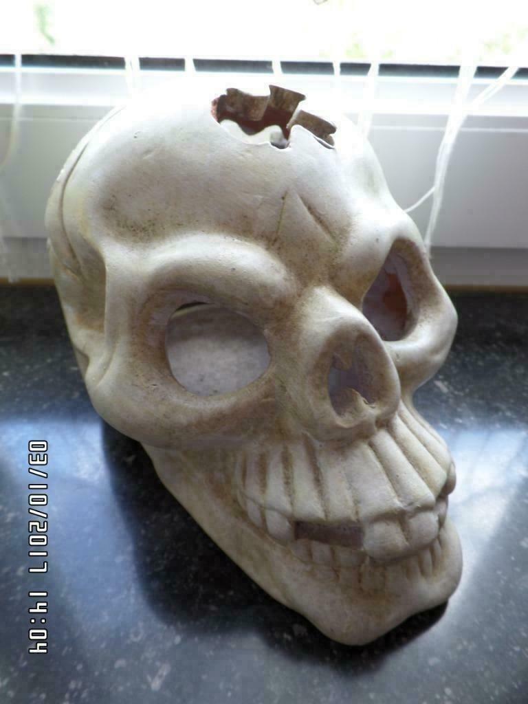 Diverses têtes de mort - Bougie - Luminaire - Halloween, Enlèvement ou Envoi