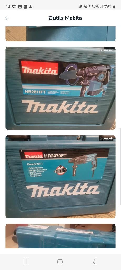 Machines Makita, Bricolage & Construction, Outillage | Outillage à main, Enlèvement, Neuf
